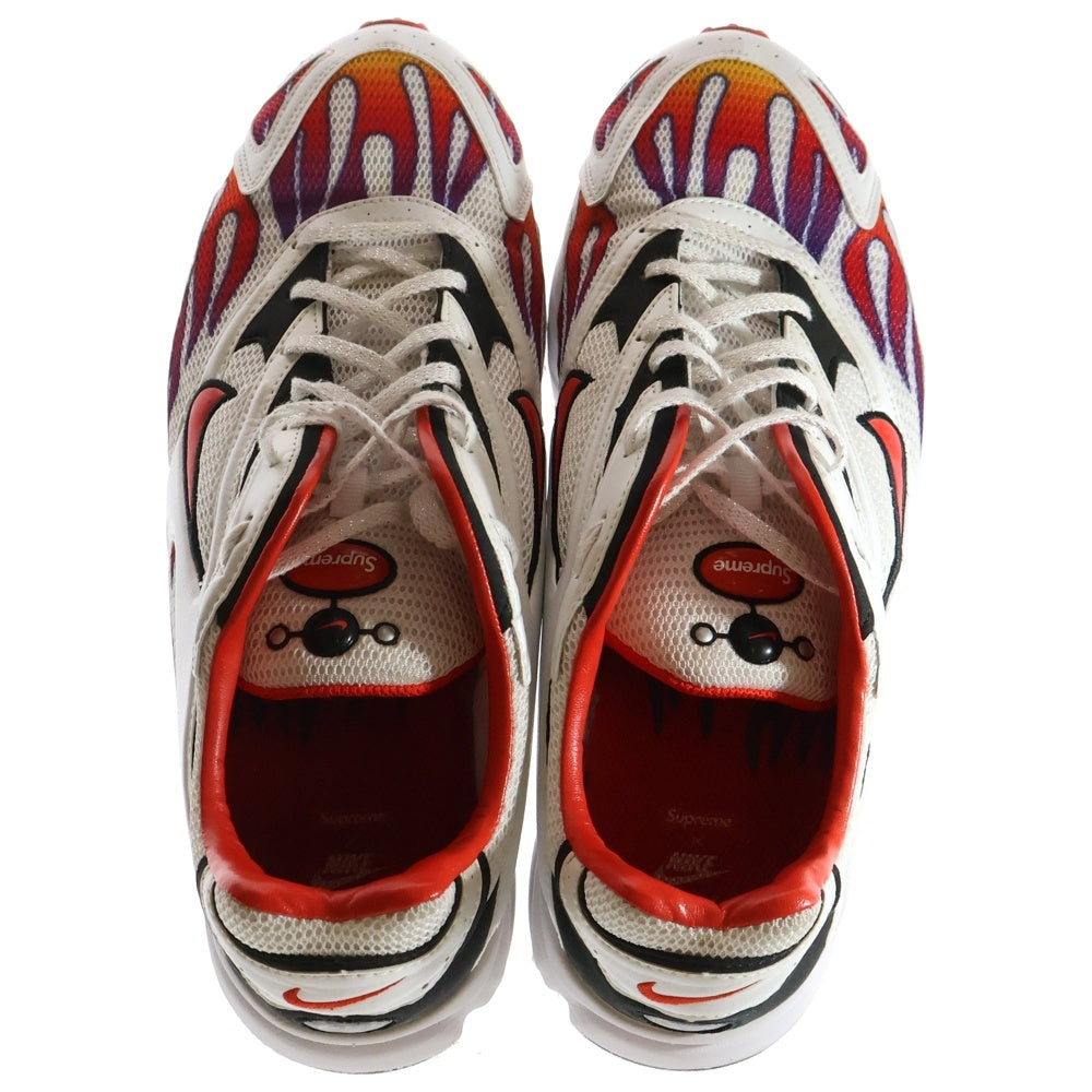 NIKE(ナイキ) ×SUPREME AIR ZOOM STREAK SPECTRUM PLUS シュプリーム エアズーム ストリーク スペクトラムプラス ローカットスニーカー ホワイト US11/29cm AQ1279-100