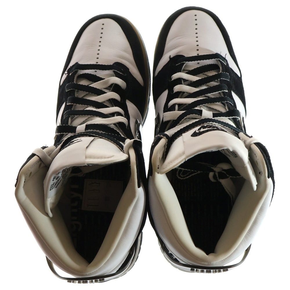 NIKE(ナイキ) ×SLAM JAM DUNK HIGH スラムジャム ダンク ハイカットスニーカー ブラック/ホワイト US10/28cm DA1639-101