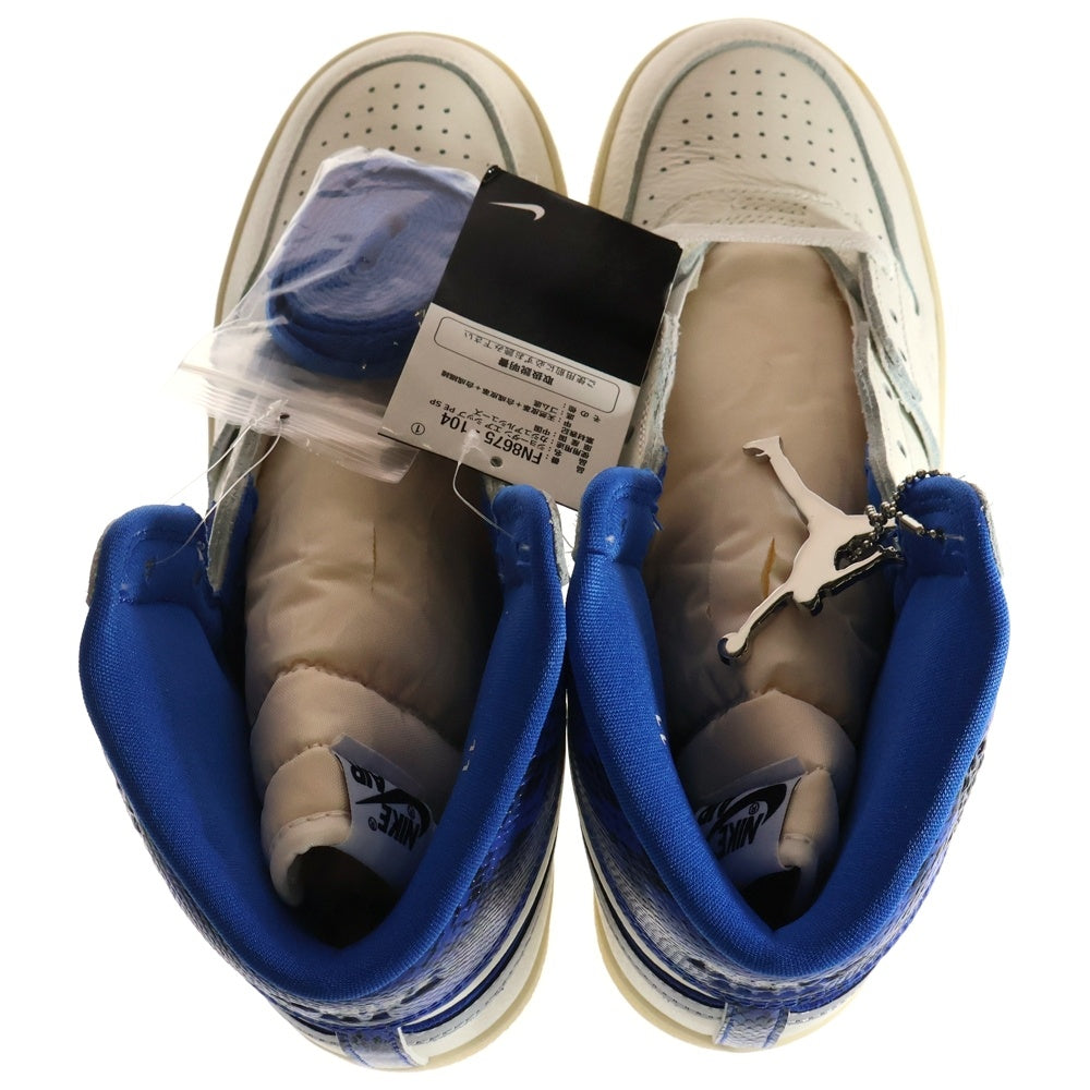 NIKE(ナイキ) ×AWAKE NY JORDAN AIR SHIP PE SP アウェイク ニューヨーク ジョーダン エアシップ ハイカットスニーカー ホワイト/ブルー US11/29cm FN8675-104