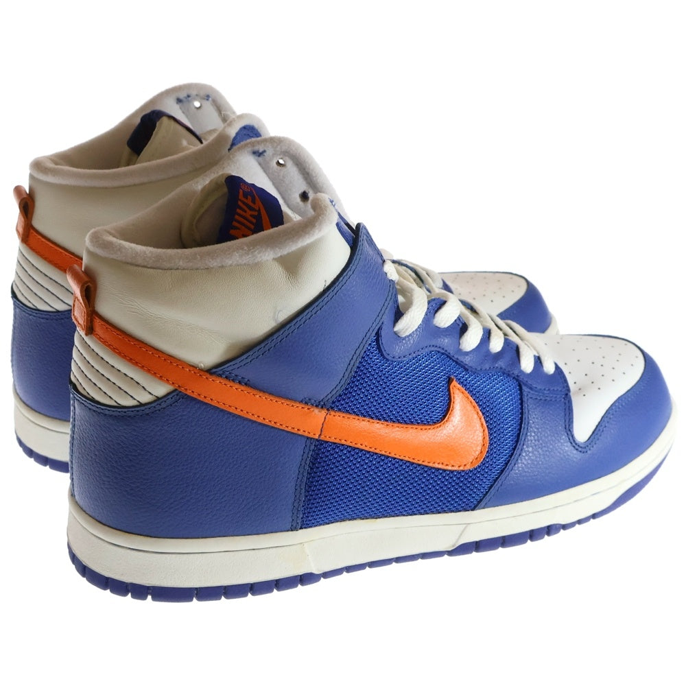 NIKE(ナイキ) 【観賞用2005年製】 DUNK HIGH ダンク ハイカットスニーカー ブルー/オレンジ US10.5/28.5cm 309432-481