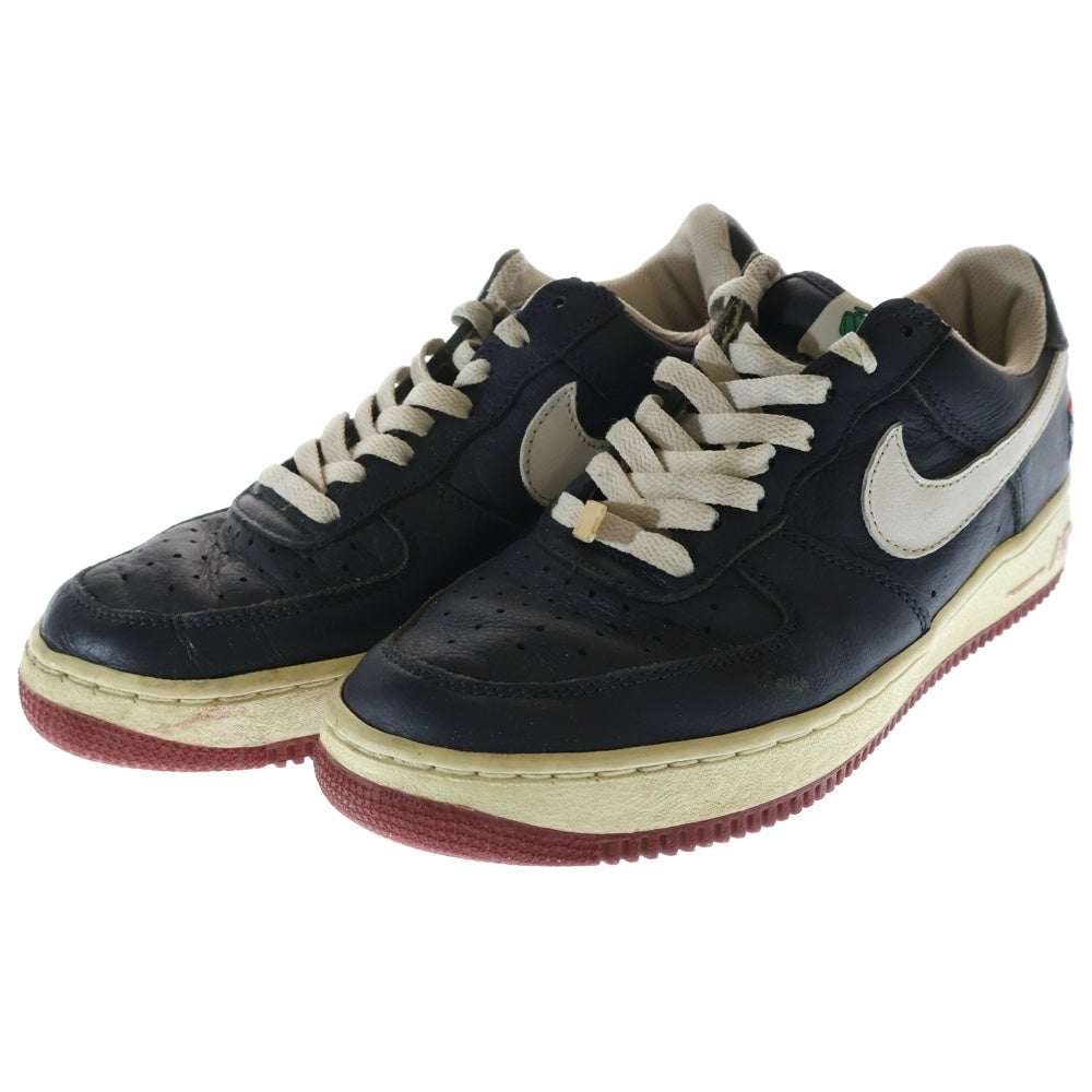 NIKE(ナイキ) 【観賞用2002年製】AIR FORCE 1 LOW/PUERTO RICO 3 エアフォース1 プエルトリコ3 ローカットスニーカー ネイビー US8.5/26.5cm 624040-411