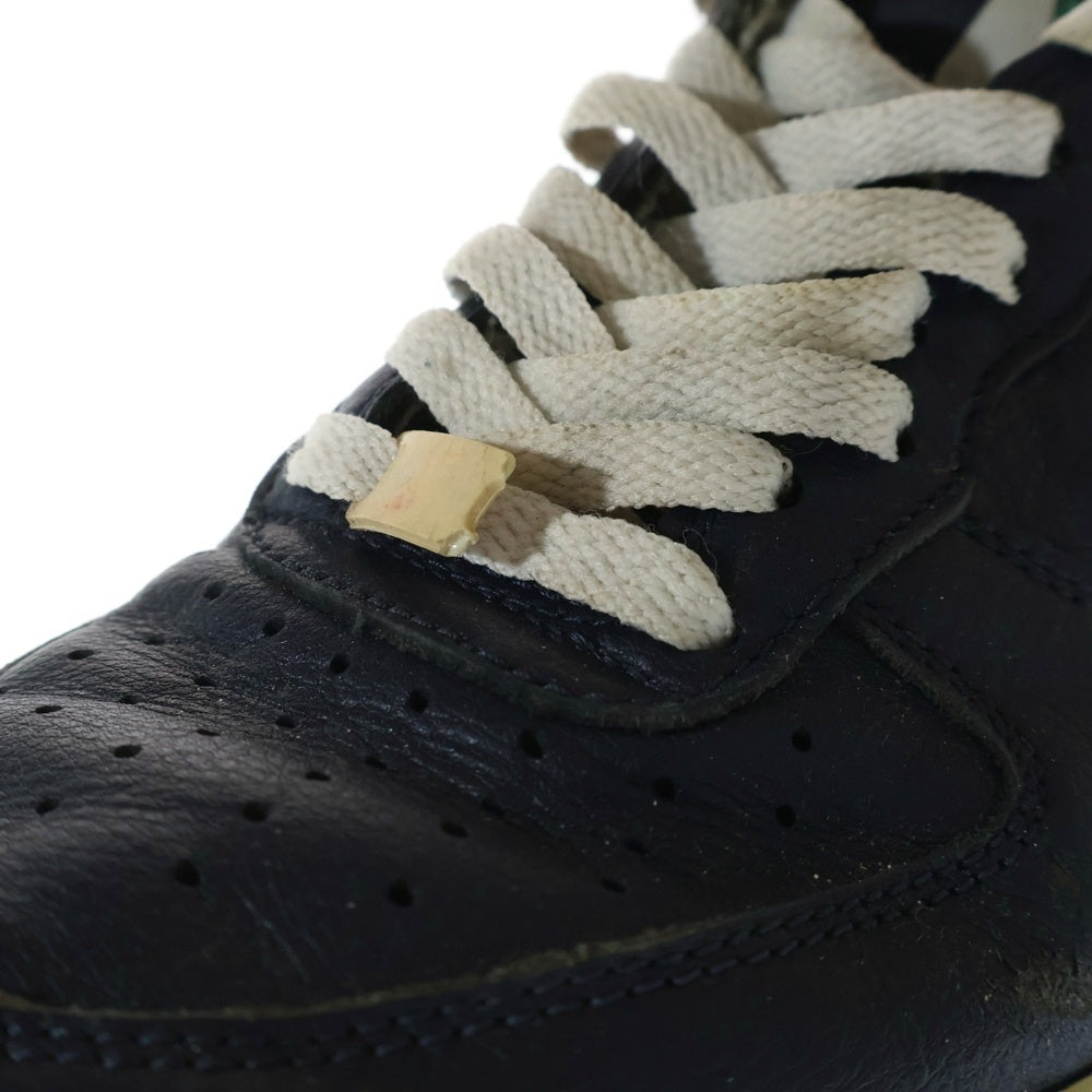 NIKE(ナイキ) 【観賞用2002年製】AIR FORCE 1 LOW/PUERTO RICO 3 エアフォース1 プエルトリコ3 ローカットスニーカー ネイビー US8.5/26.5cm 624040-411