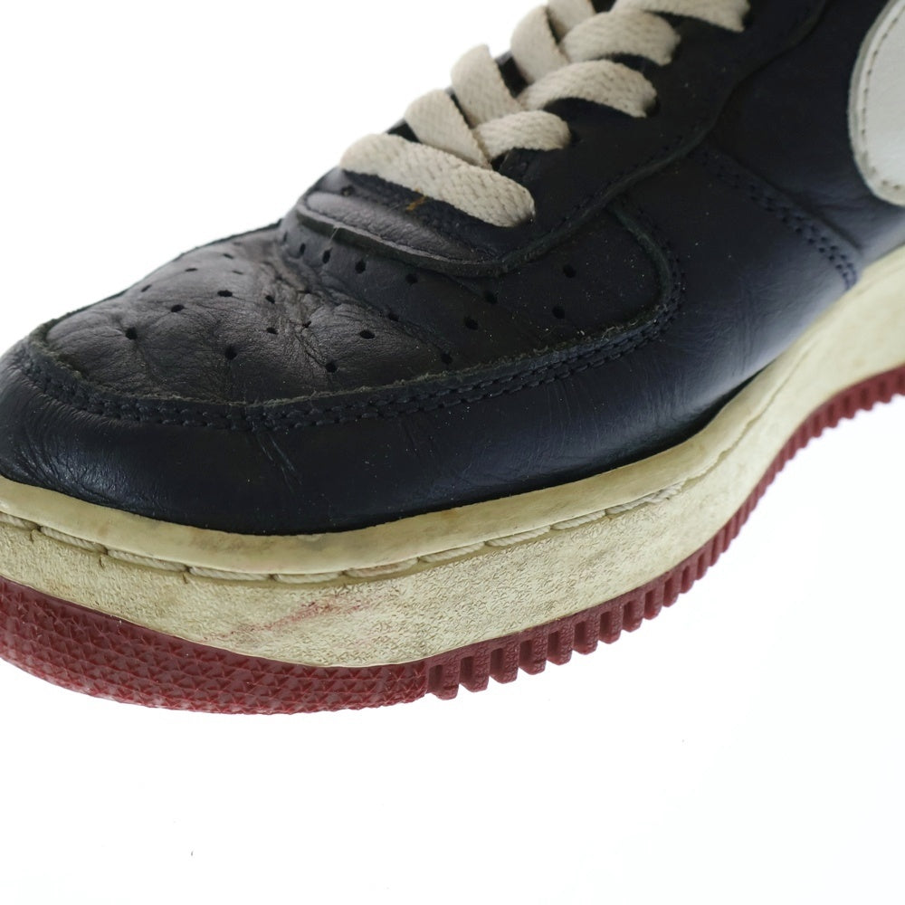 NIKE(ナイキ) 【観賞用2002年製】AIR FORCE 1 LOW/PUERTO RICO 3 エアフォース1 プエルトリコ3 ローカットスニーカー ネイビー US8.5/26.5cm 624040-411