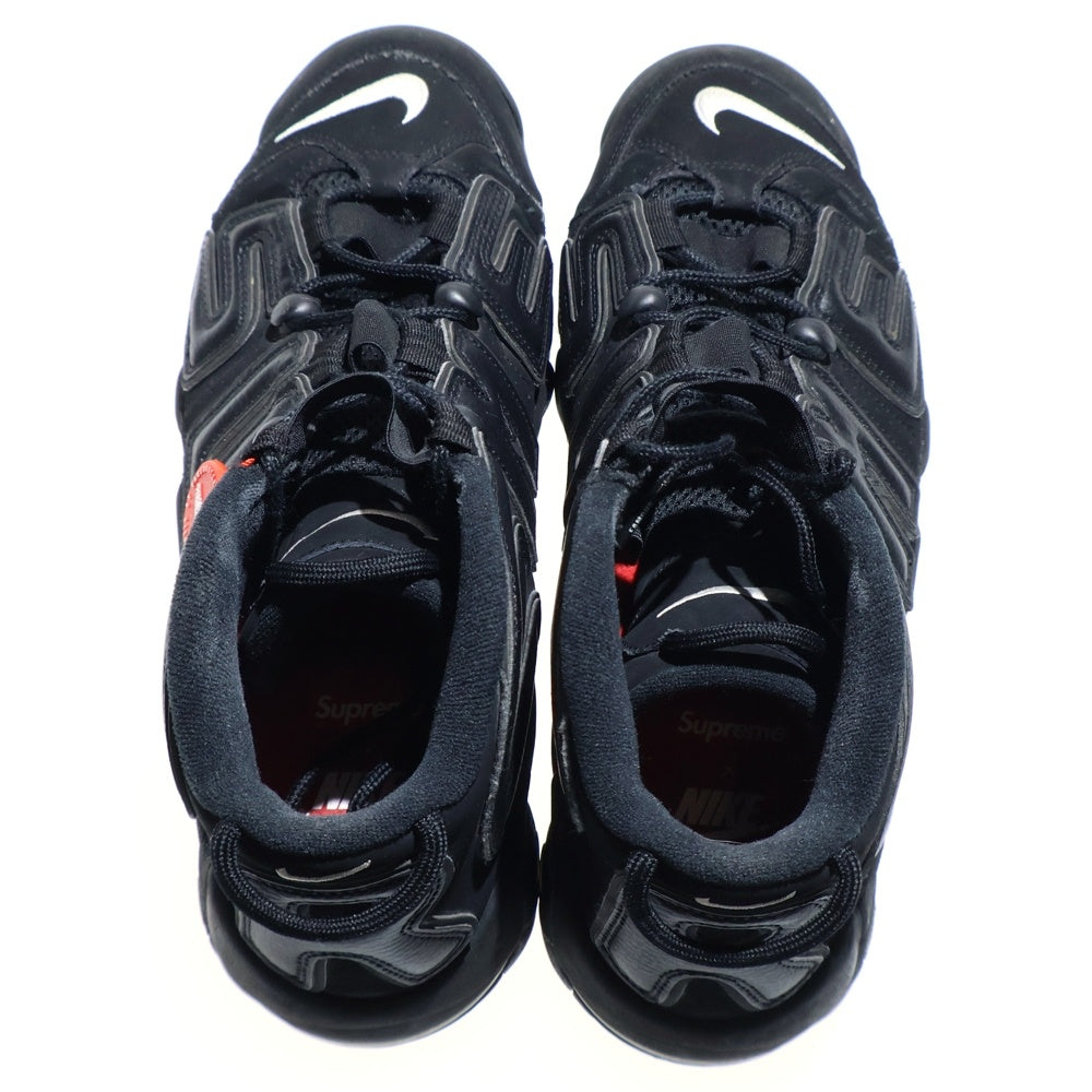 NIKE(ナイキ) 17SS×SUPREME AIR MORE UPTEMPO シュプリーム エアモアアップテンポ ブラック US11.5/29.5cm 902290-001