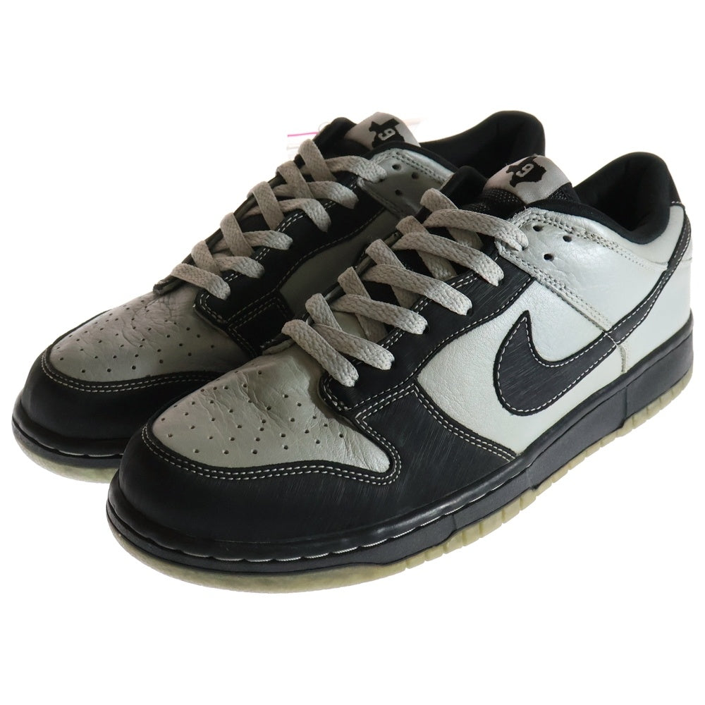 NIKE(ナイキ) 【観賞用 2004年製】 DUNK LOW HOOP HEAT PACK TONY PARKER ダンク トニーパーカー ローカットスニーカー グレー/ブラック US10/28cm 304714-007