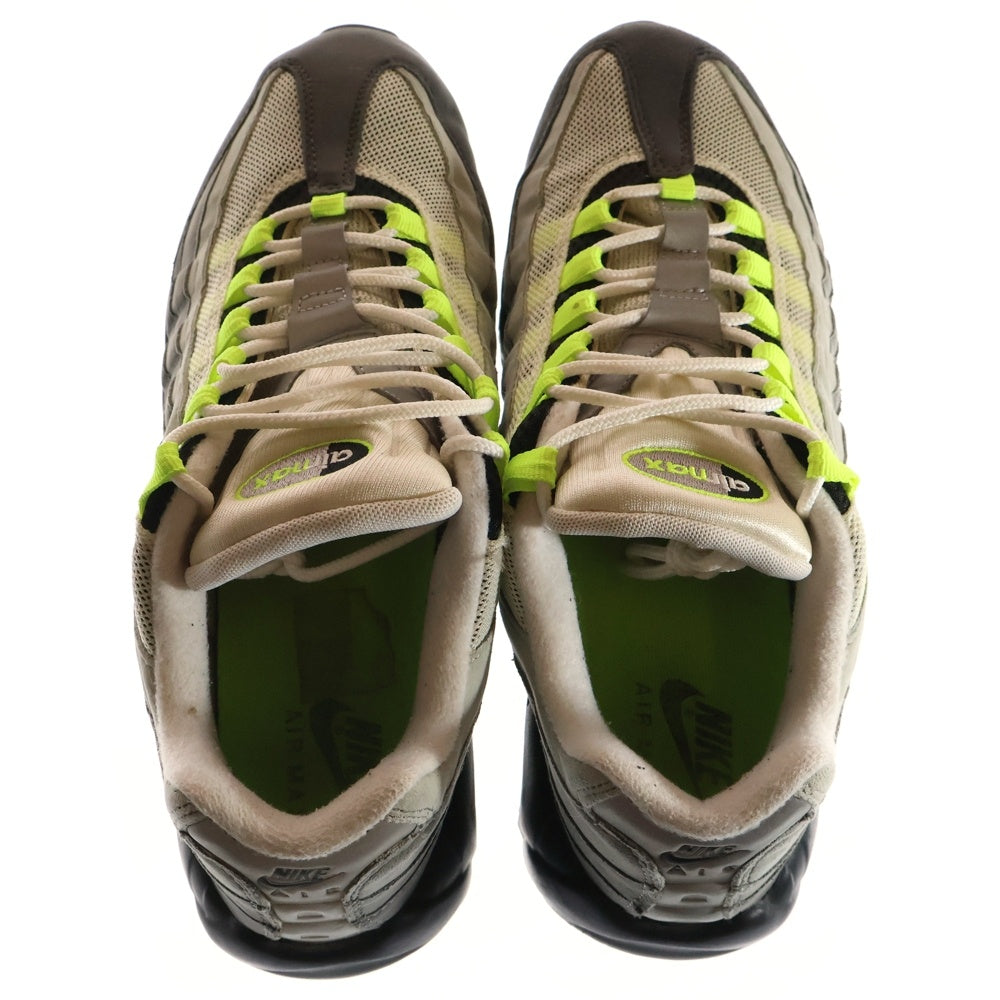 NIKE(ナイキ) 【観賞用2015年製】 AIR MAX OG YELLOW GRADATION エアマックス95 イエローグラデ ローカットスニーカー グレー/イエロー US11/29cm 554970-071