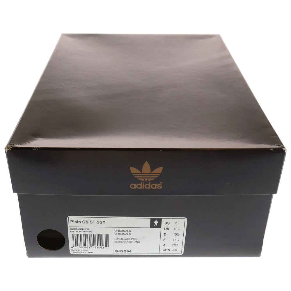 adidas(アディダス) 【観賞用2011年製】 ×STUSSY ×RANSOM PLAIN CS ST SSY ステューシー ランサム ローカットスニーカー ブルー US11/29cm G42294