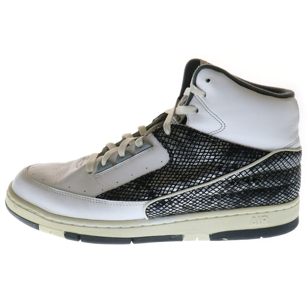 NIKE(ナイキ) AIR PYTHON LUX SP エアパイソン ラックス ハイカットスニーカー ホワイト/ブラック US10.5/28.5cm 632631-110