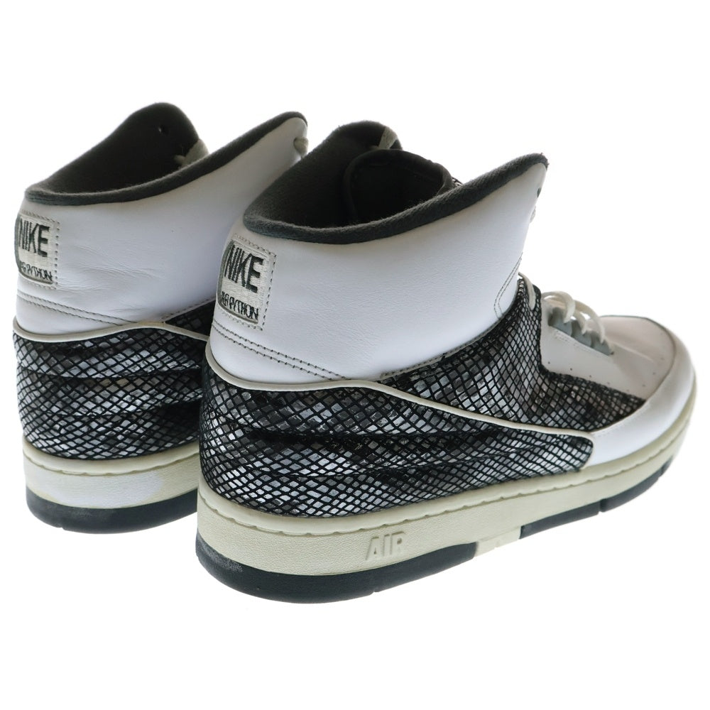 NIKE(ナイキ) AIR PYTHON LUX SP エアパイソン ラックス ハイカットスニーカー ホワイト/ブラック US10.5/28.5cm 632631-110