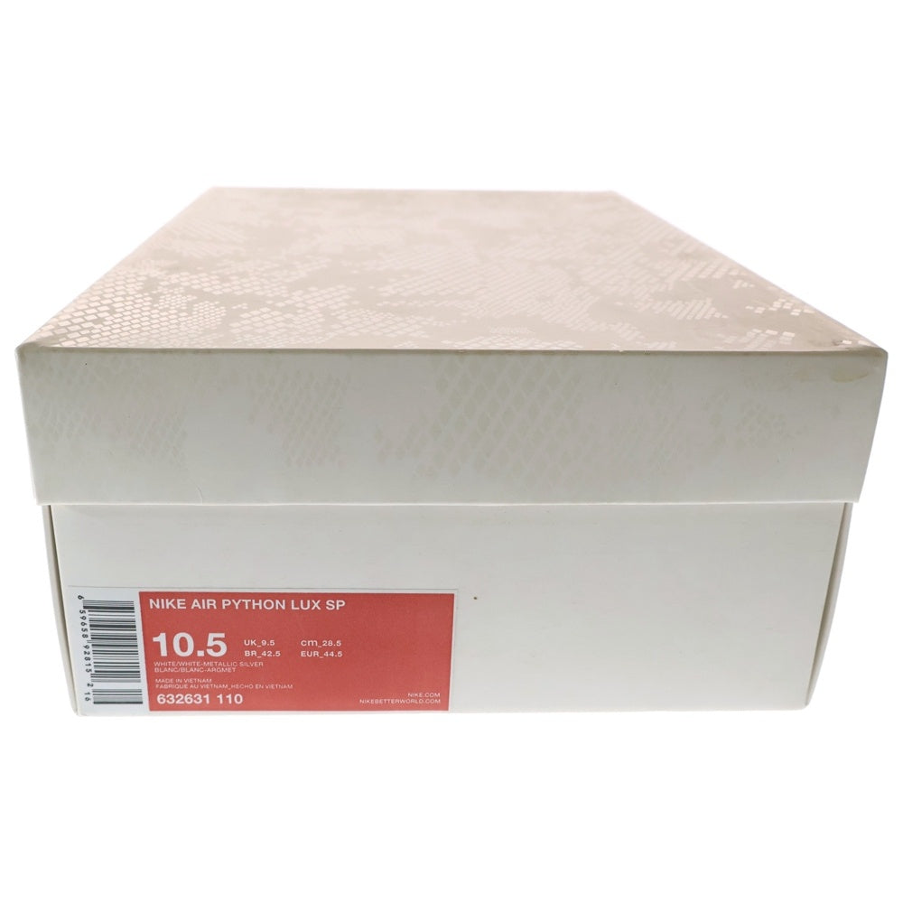 NIKE(ナイキ) AIR PYTHON LUX SP エアパイソン ラックス ハイカットスニーカー ホワイト/ブラック US10.5/28.5cm 632631-110