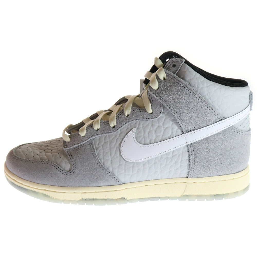 NIKE(ナイキ) DUNK HIGH PRM ELEPHANT ダンク プレミアム ハイカットスニーカー グレー US10.5/28.5cm DR8753-077
