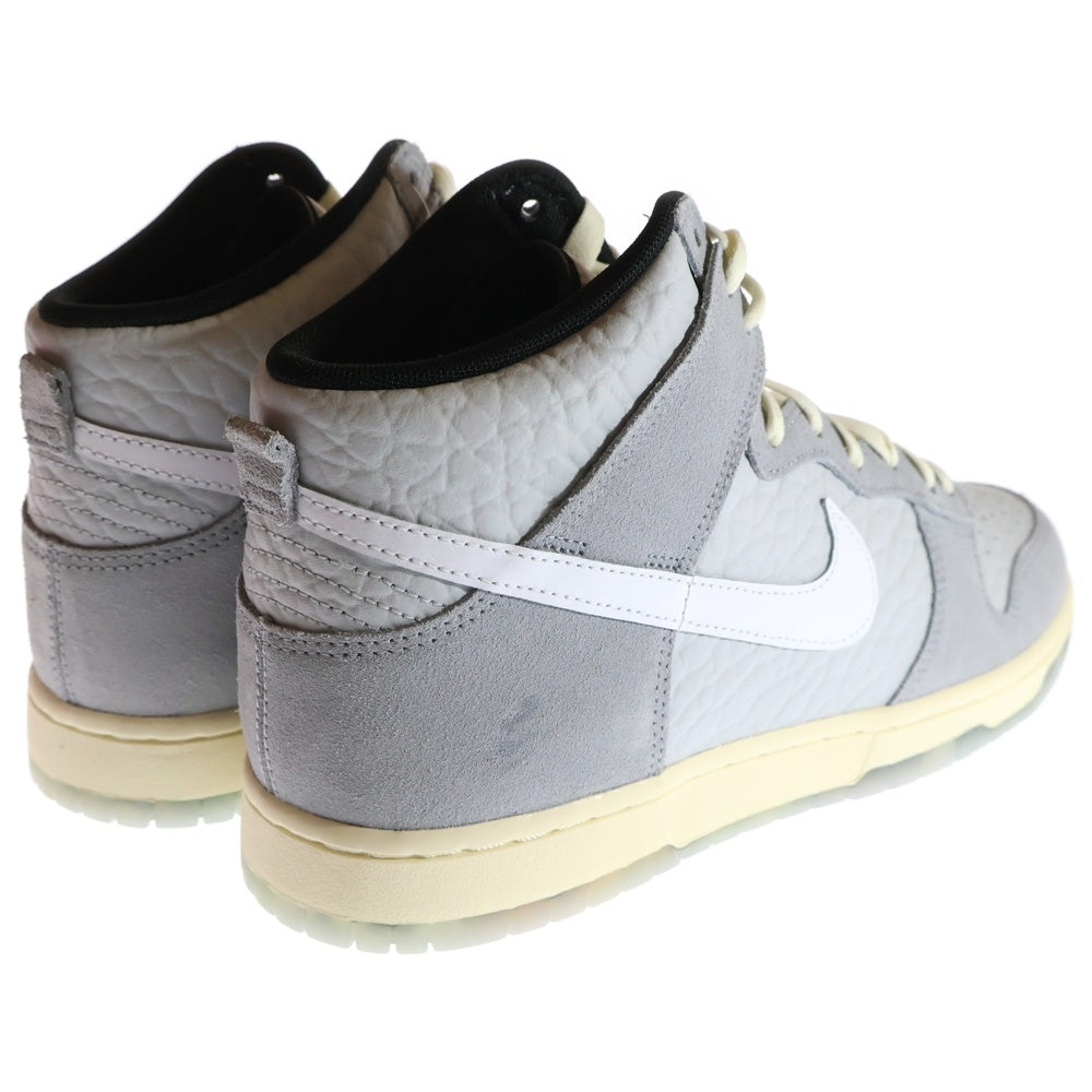 NIKE(ナイキ) DUNK HIGH PRM ELEPHANT ダンク プレミアム ハイカットスニーカー グレー US10.5/28.5cm DR8753-077