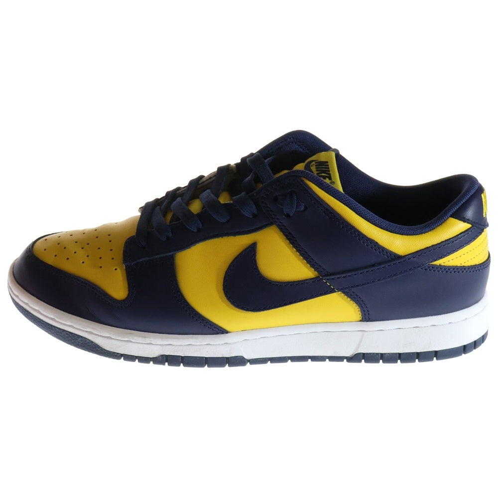 NIKE(ナイキ) DUNK LOW RETRO Michigan ダンク ミシガン ローカットスニーカー イエロー/ネイビー US11/29cm DD1391-700