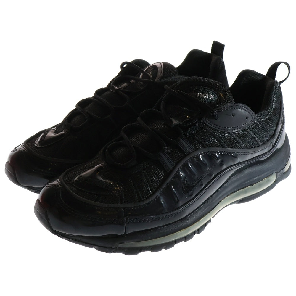 NIKE(ナイキ) 16SS×SUPREME AIR MAX 98 シュプリーム エアマックス98 ローカットスニーカー ブラック US10.5/28.5cm 844694-001
