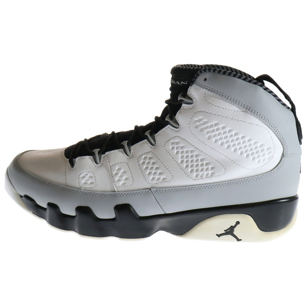 NIKE(ナイキ) AIR JORDAN 9 RETRO BARONS エアジョーダン 9 バロンズ ハイカットスニーカー ホワイト/グレー US12/30cm 302370-106