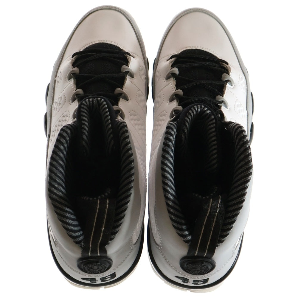 NIKE(ナイキ) AIR JORDAN 9 RETRO BARONS エアジョーダン 9 バロンズ ハイカットスニーカー ホワイト/グレー US12/30cm 302370-106