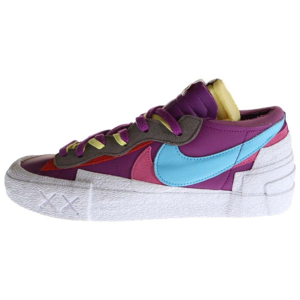 NIKE(ナイキ) ×KAWS ×sacai BLAZER LOW PURPLE DUSK カウズ サカイ ブレーザー パープルダスク ローカットスニーカー マルチ US11/29cm DM7901-500