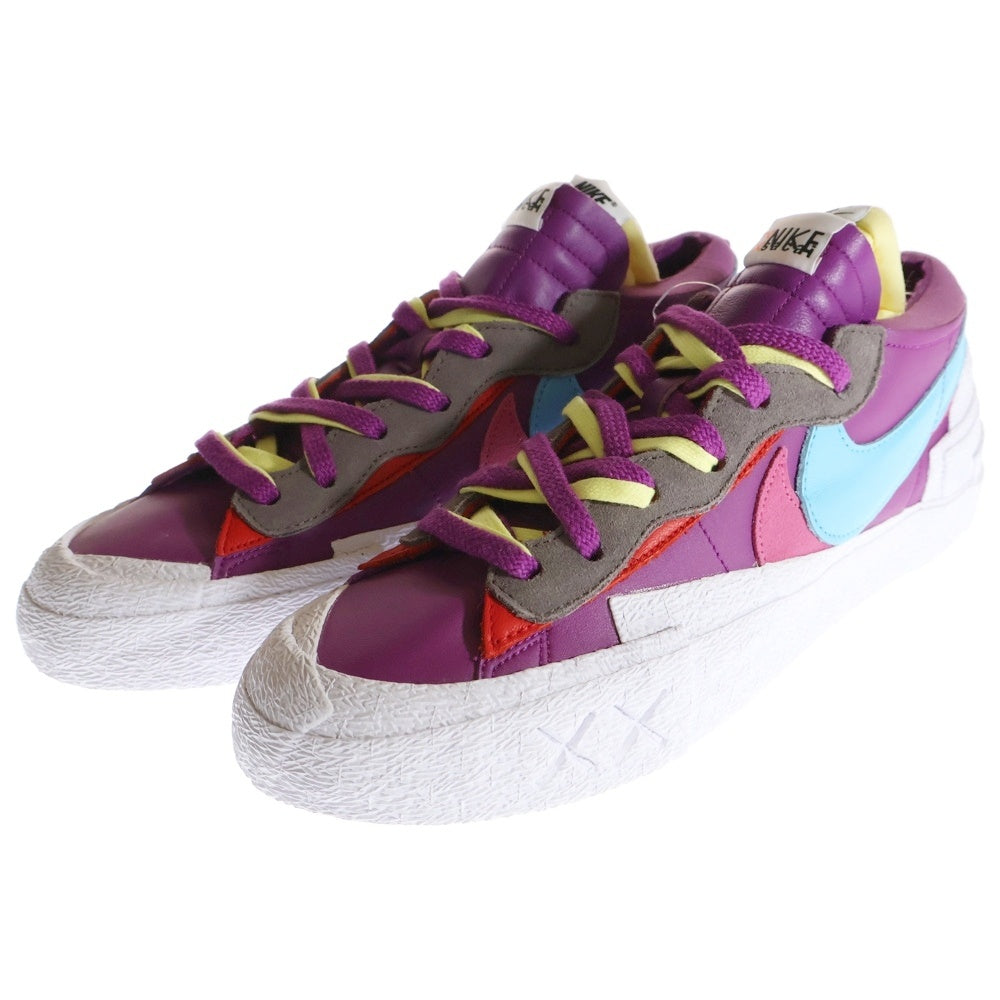 NIKE(ナイキ) ×KAWS ×sacai BLAZER LOW PURPLE DUSK カウズ サカイ ブレーザー パープルダスク ローカットスニーカー マルチ US11/29cm DM7901-500