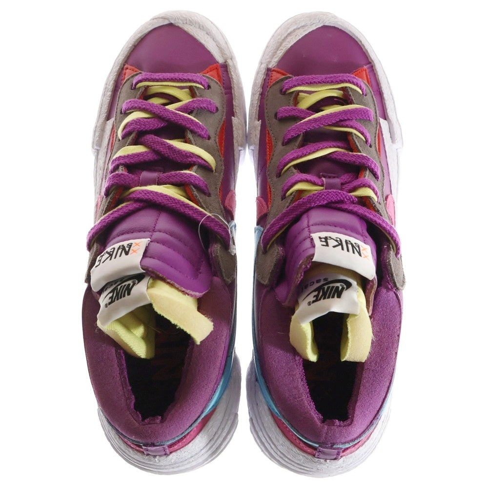 NIKE(ナイキ) ×KAWS ×sacai BLAZER LOW PURPLE DUSK カウズ サカイ ブレーザー パープルダスク ローカットスニーカー マルチ US11/29cm DM7901-500