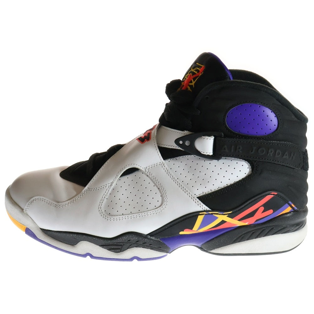 NIKE(ナイキ) AIR JORDAN 8 RETRO 3 PEAT エアジョーダン8 3ピート ハイカットスニーカー ホワイト US12/30cm 305381-142