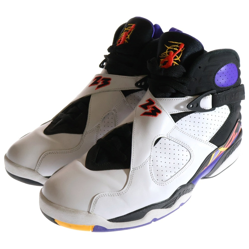 NIKE(ナイキ) AIR JORDAN 8 RETRO 3 PEAT エアジョーダン8 3ピート ハイカットスニーカー ホワイト US12/30cm 305381-142