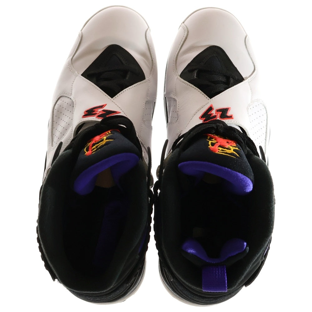 NIKE(ナイキ) AIR JORDAN 8 RETRO 3 PEAT エアジョーダン8 3ピート ハイカットスニーカー ホワイト US12/30cm 305381-142