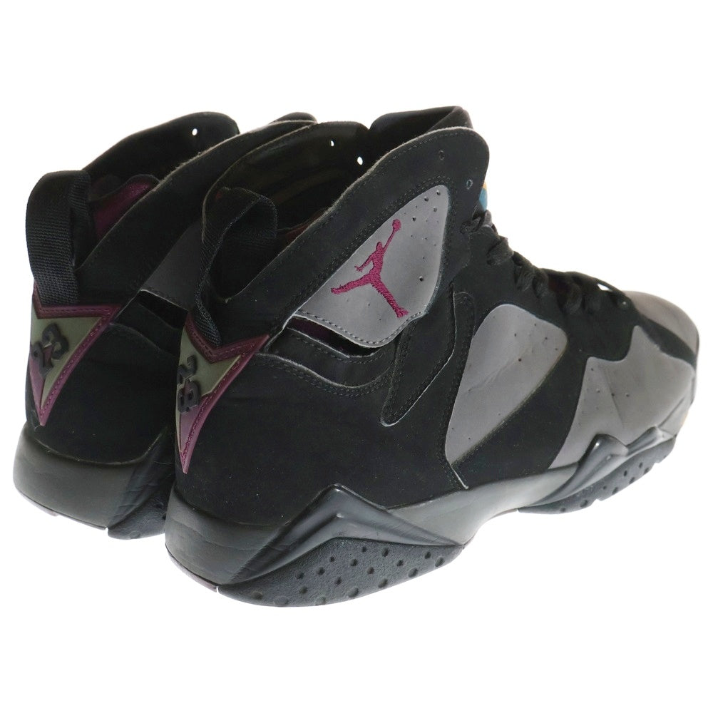 NIKE(ナイキ) 【観賞用 2015年製】 AIR JORDAN 7 RETRO BORDEAUX エアジョーダン7 レトロ ボルドー ハイカットスニーカー ブラック US12/30cm 304775-034