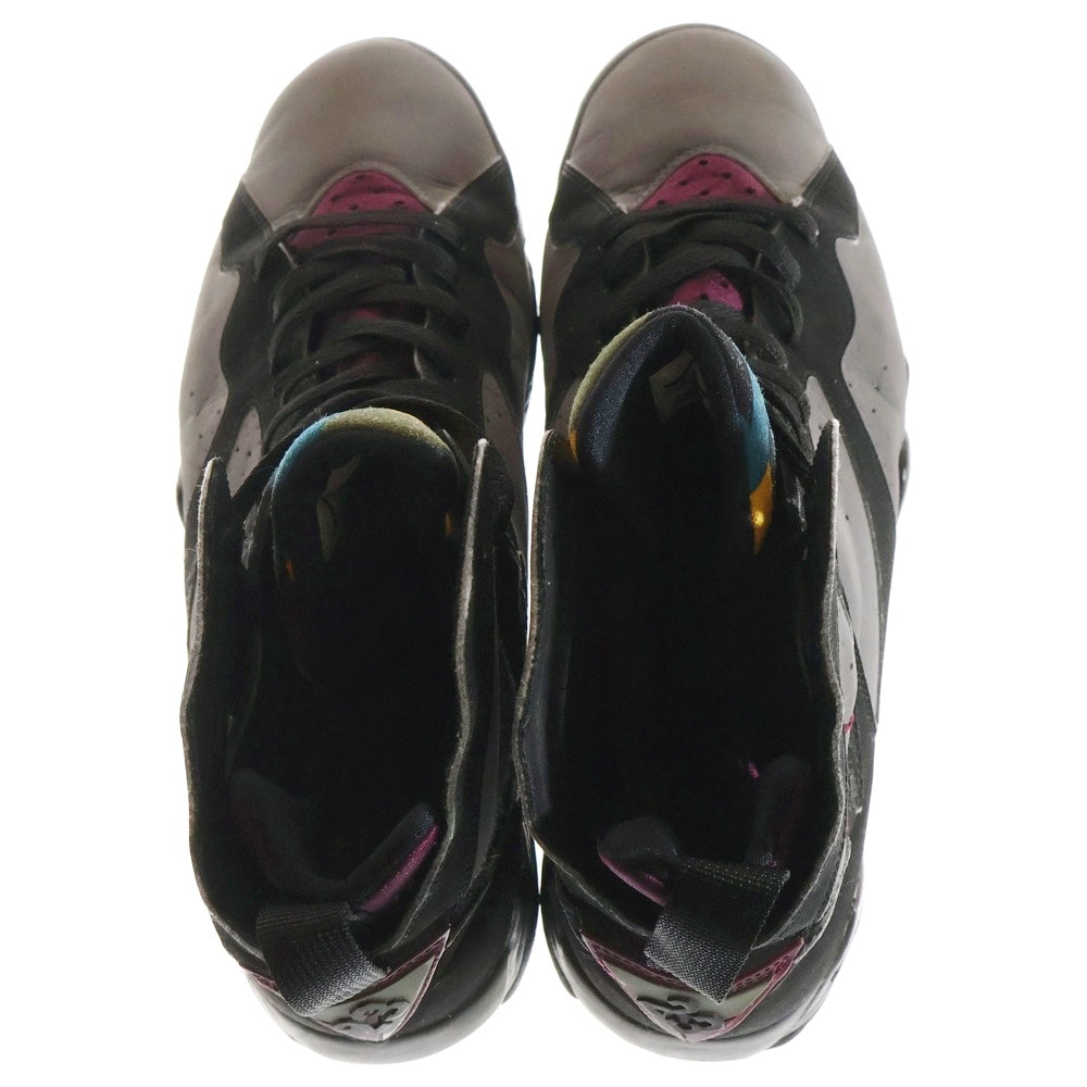 NIKE(ナイキ) 【観賞用 2015年製】 AIR JORDAN 7 RETRO BORDEAUX エアジョーダン7 レトロ ボルドー ハイカットスニーカー ブラック US12/30cm 304775-034