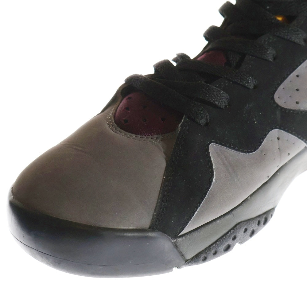 NIKE(ナイキ) 【観賞用 2015年製】 AIR JORDAN 7 RETRO BORDEAUX エアジョーダン7 レトロ ボルドー ハイカットスニーカー ブラック US12/30cm 304775-034
