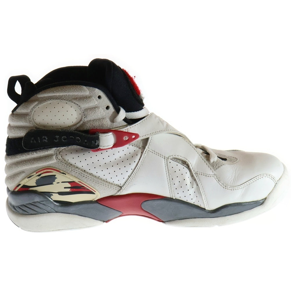 NIKE(ナイキ) 【観賞用2013年製】 AIR JORDAN 8 RETRO エアジョーダン 8 ハイカットスニーカー ホワイト US12/30cm 305381-103