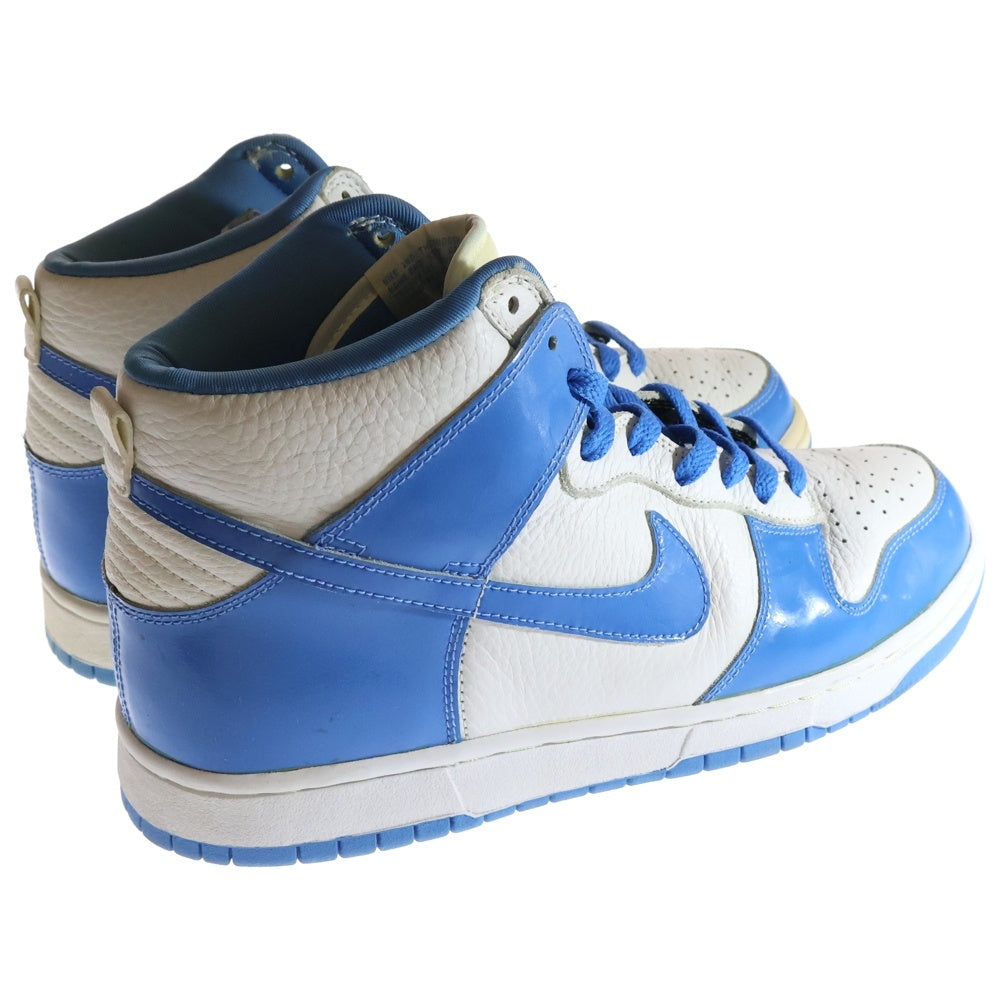 NIKE(ナイキ) 【観賞用2001年製】 DUNK HIGH FOOTACTION フットアクション ハイカットスニーカー ライトブルー/ホワイト US10/28cm 630383-141