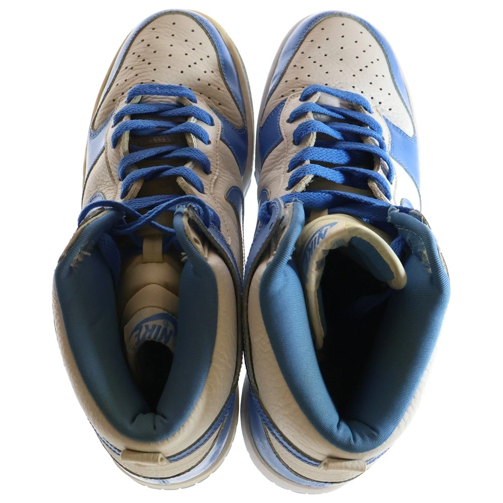 NIKE(ナイキ) 【観賞用2001年製】 DUNK HIGH FOOTACTION フットアクション ハイカットスニーカー ライトブルー/ホワイト US10/28cm 630383-141