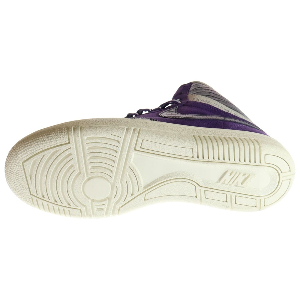 NIKE(ナイキ) ×STUSSY COURT FORCE HI ステューシー コート フォース ハイカットスニーカー パープル/ブラック US10/28cm 312270-542