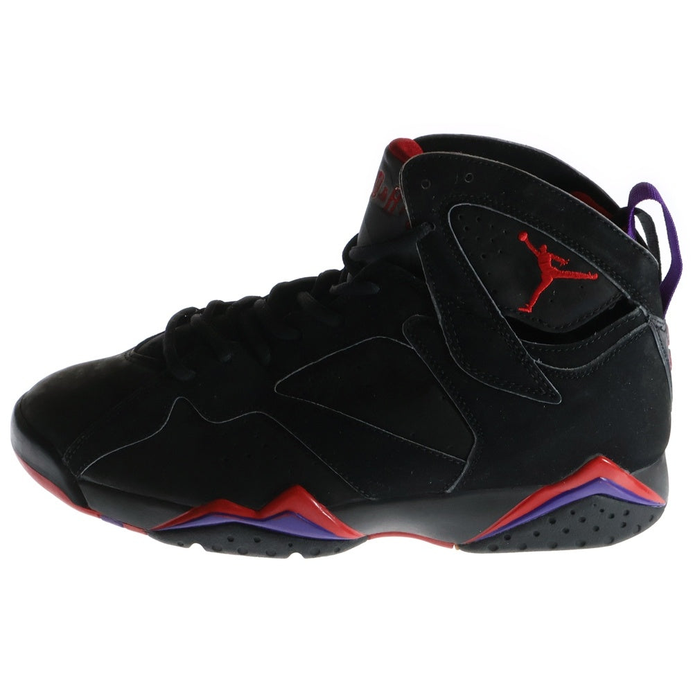 NIKE(ナイキ) 【観賞用 2002年製】 AIR JORDAN 7 RETRO RAPTORS 2002 エアジョーダン7 レトロ ラプターズ ハイカットスニーカー ブラック US11/29cm 304775-006