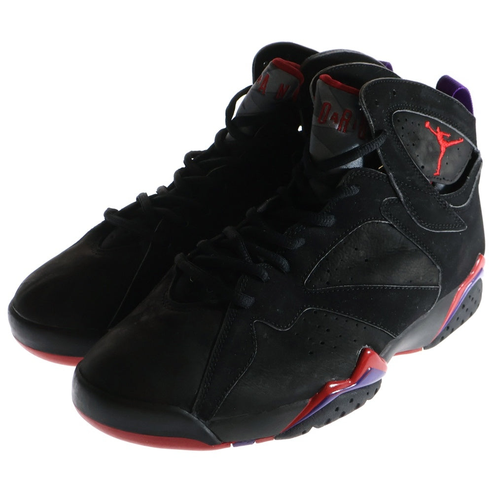 NIKE(ナイキ) 【観賞用 2002年製】 AIR JORDAN 7 RETRO RAPTORS 2002 エアジョーダン7 レトロ ラプターズ ハイカットスニーカー ブラック US11/29cm 304775-006