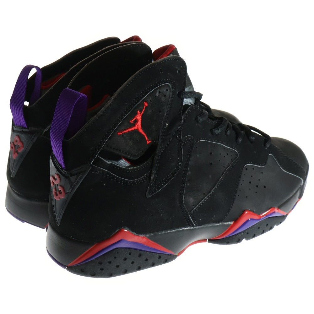 NIKE(ナイキ) 【観賞用 2002年製】 AIR JORDAN 7 RETRO RAPTORS 2002 エアジョーダン7 レトロ ラプターズ ハイカットスニーカー ブラック US11/29cm 304775-006