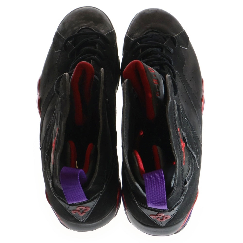 NIKE(ナイキ) 【観賞用 2002年製】 AIR JORDAN 7 RETRO RAPTORS 2002 エアジョーダン7 レトロ ラプターズ ハイカットスニーカー ブラック US11/29cm 304775-006
