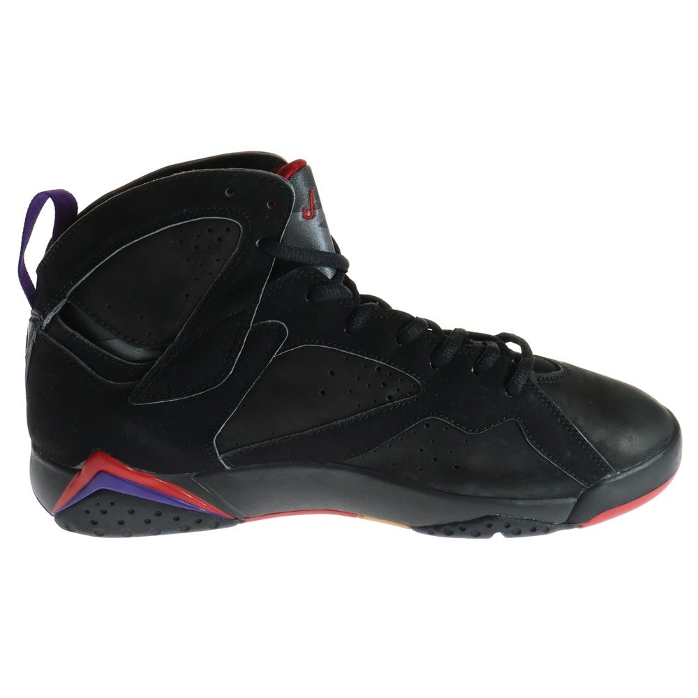 NIKE(ナイキ) 【観賞用 2002年製】 AIR JORDAN 7 RETRO RAPTORS 2002 エアジョーダン7 レトロ ラプターズ ハイカットスニーカー ブラック US11/29cm 304775-006
