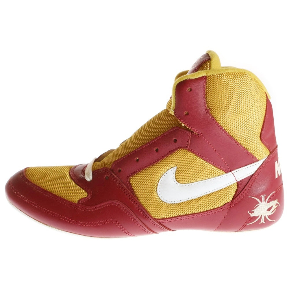 NIKE(ナイキ) GRECO SUPREME グレコ サプリーム ハイカットスニーカー イエロー/レッド US12/30cm 307372-611