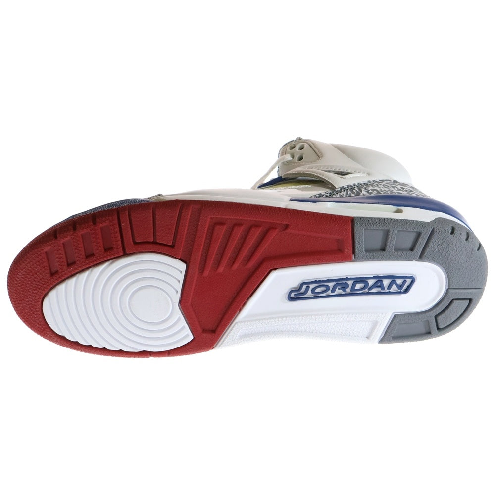 NIKE(ナイキ) AIR JORDAN SPIZIKE ジョーダン スパイジーク ハイカットスニーカー ホワイト/ブルー US10.5/28.5cm 315371-163