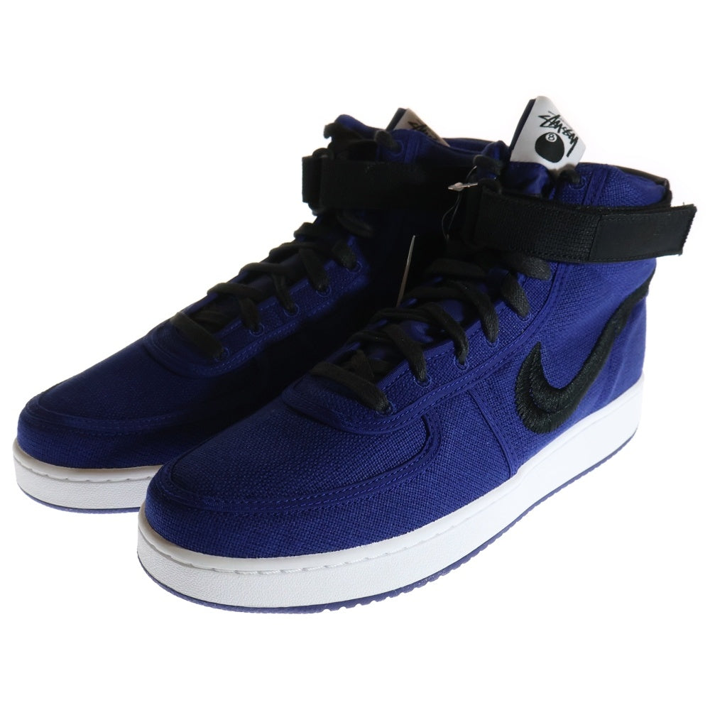 NIKE(ナイキ) ×STUSSY VANDAL HIGH ステューシー バンダル ハイカットスニーカー ブルー US11/29cm DX5425-400