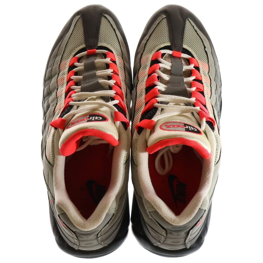 NIKE(ナイキ) AIR MAX 95 OG エアマックス95 ローカットスニーカー グレー/レッド US12/30cm AT2865-100