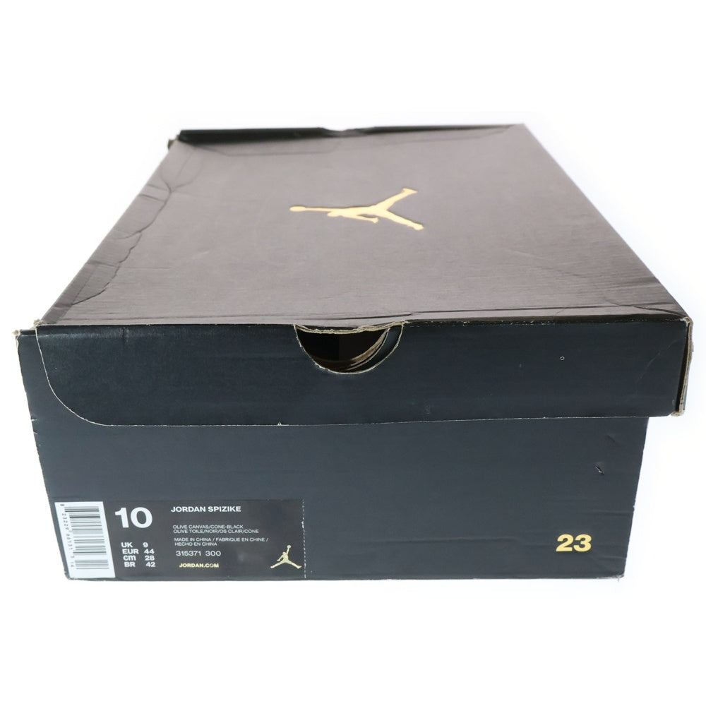 NIKE(ナイキ) AIR JORDAN SPIZIKE ジョーダン スパイジーク ハイカットスニーカー カーキ/ブラック US10/28cm 315371-300