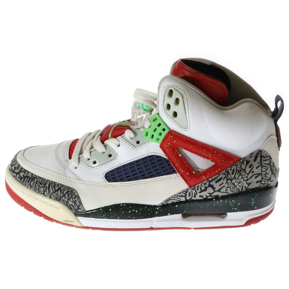 NIKE(ナイキ) AIR JORDAN SPIZIKE ジョーダン スパイジーク ハイカットスニーカー ホワイト/レッド/グレー US11/29cm 315371-132