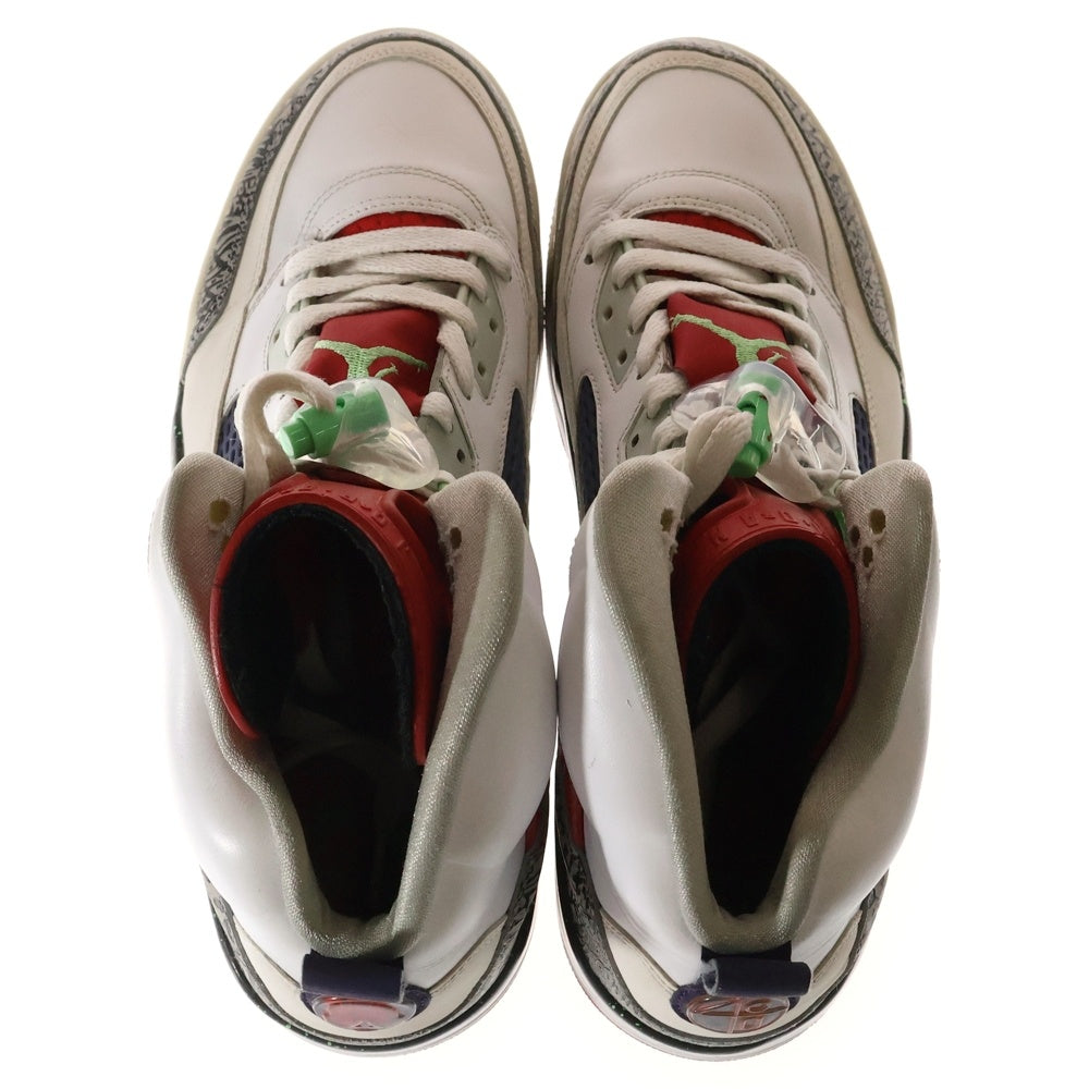 NIKE(ナイキ) AIR JORDAN SPIZIKE ジョーダン スパイジーク ハイカットスニーカー ホワイト/レッド/グレー US11/29cm 315371-132