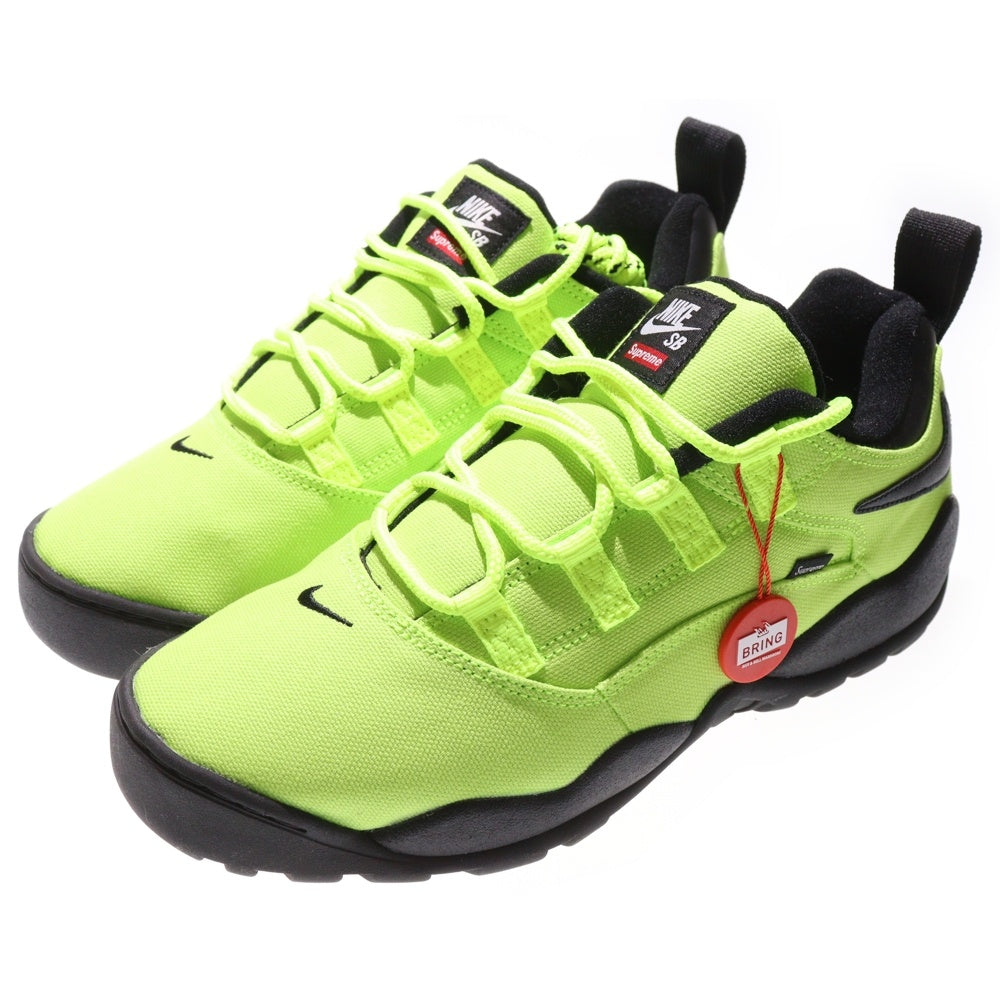 NIKE SB(ナイキエスビー) ×SUPREME DARWIN LOW シュプリーム ダーウィン ローカットスニーカー グリーン US11/29cm FQ3000-700