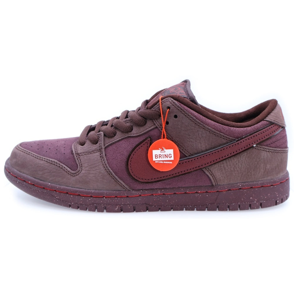NIKE SB(ナイキエスビー) DUNK LOW PRM ダンクロープレミアム シティ オブ ラブ ローカットスニーカー バーガンディー US11/29cm FN0619-600
