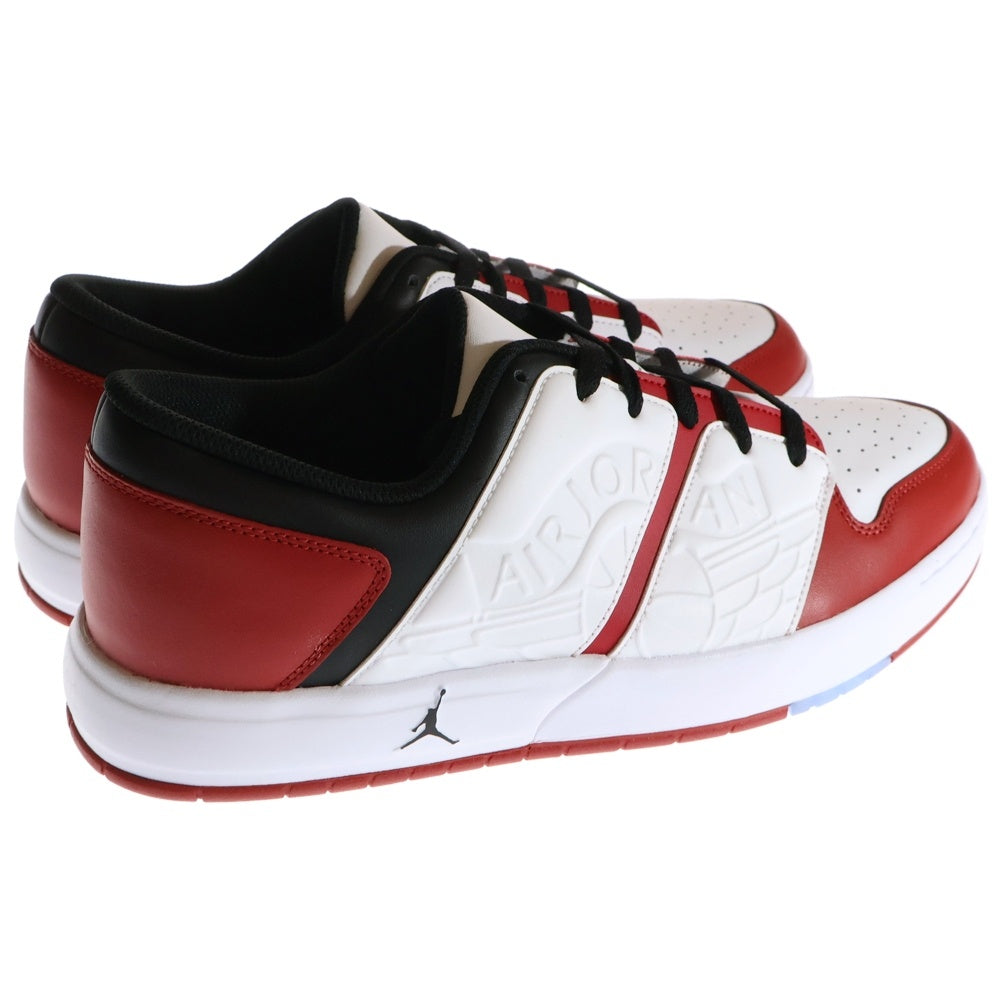 NIKE(ナイキ) JORDAN NU RETRO LOW ジョーダン ニュー レトロ ローカットスニーカー ホワイト/レッド US12/30cm DV5141-611