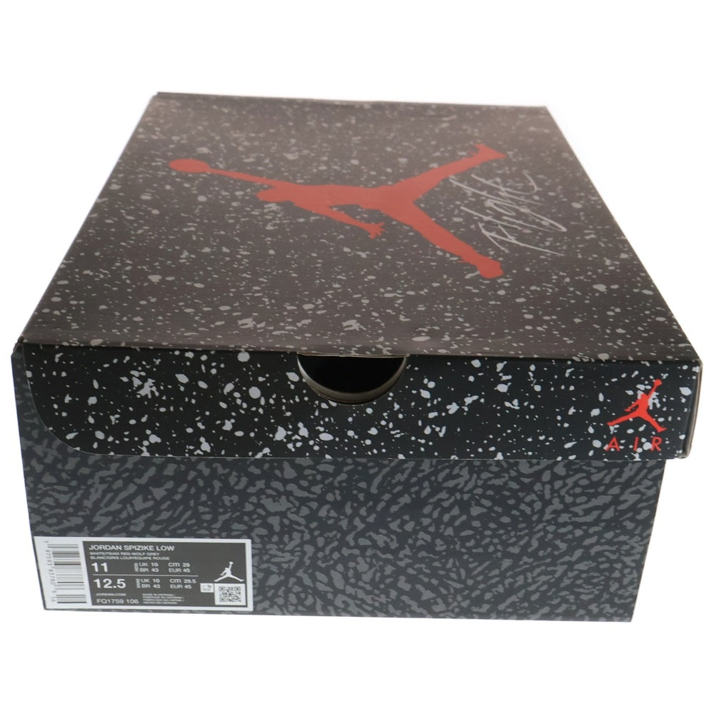 NIKE(ナイキ) JORDAN SPIZIKE LOW ジョーダン スパイジーク ローカットスニーカー ホワイト/レッド US11/29cm FQ1759-106