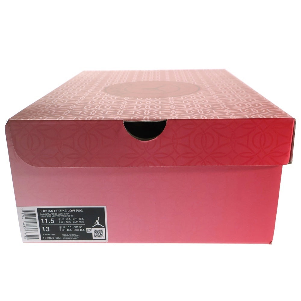 NIKE(ナイキ) ×PSG JORDAN SPIZIKE LOW パリサンジェルマン ジョーダン スパイジーク ローカットスニーカー ホワイト/オレンジ US11.5/29.5cm HF8827-100